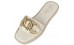 Sante off white espadrilla με χρυσή αλυσίδα 21-123 NEW ARRIVALS